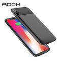 ROCK Battery Charger Case For iPhone X 10 Portable 6000mAh Power Bank Charing Case External Backup