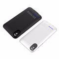 4000mAh Power Bank Case Cover for iphoneX External Portable Backup Battery Charger Rechargeable Powerbank Phone Cases